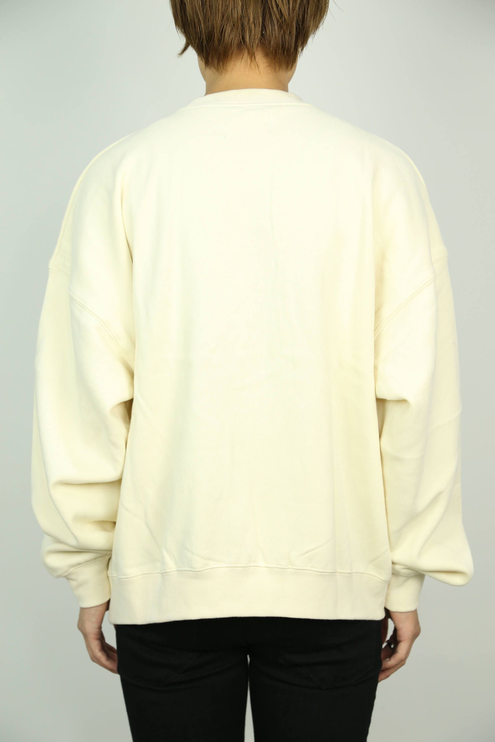 ONE POINT SWEAT / クリーム