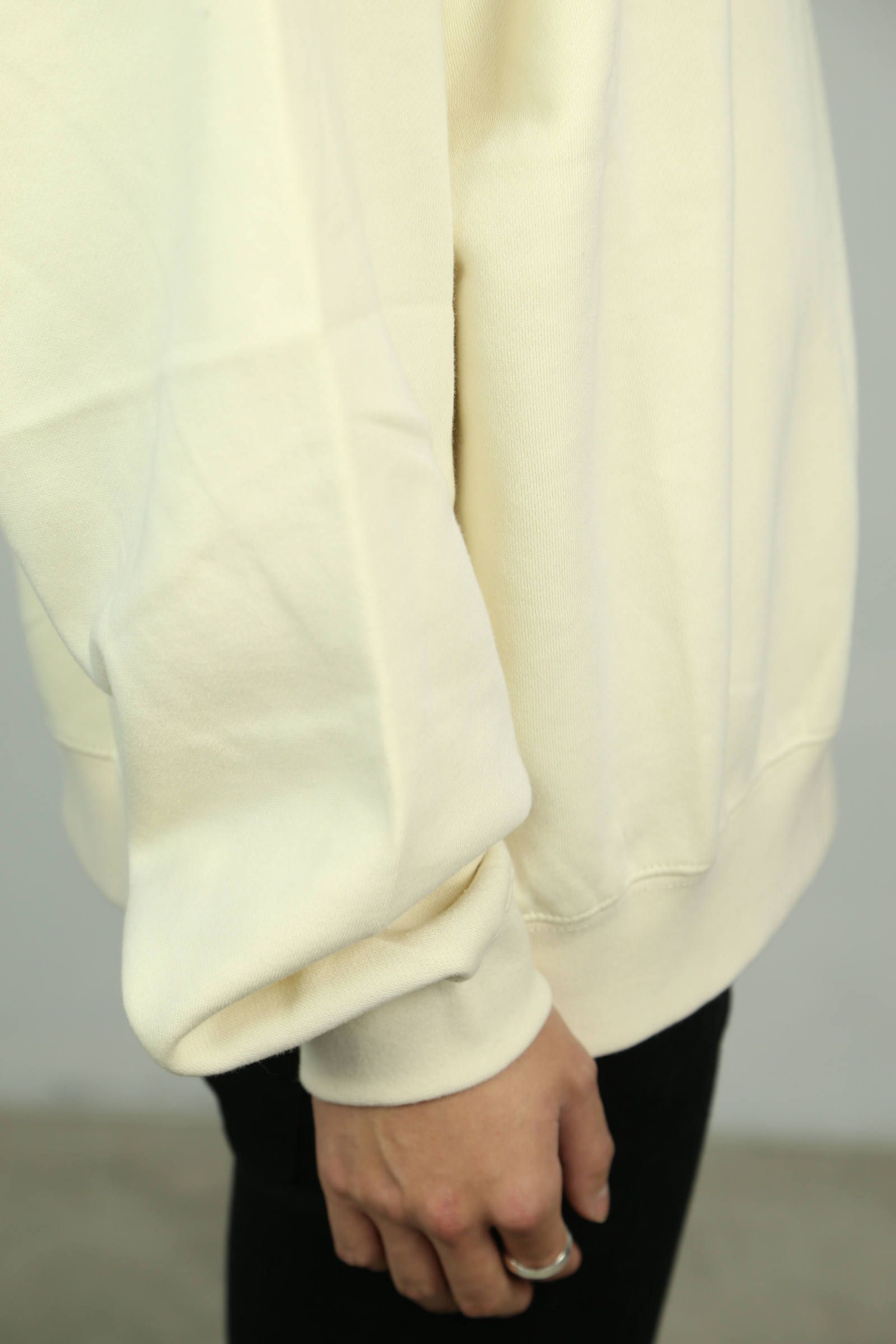 ONE POINT SWEAT / クリーム