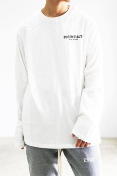 ONE POINT BOXY L/S TEE / オフホワイト