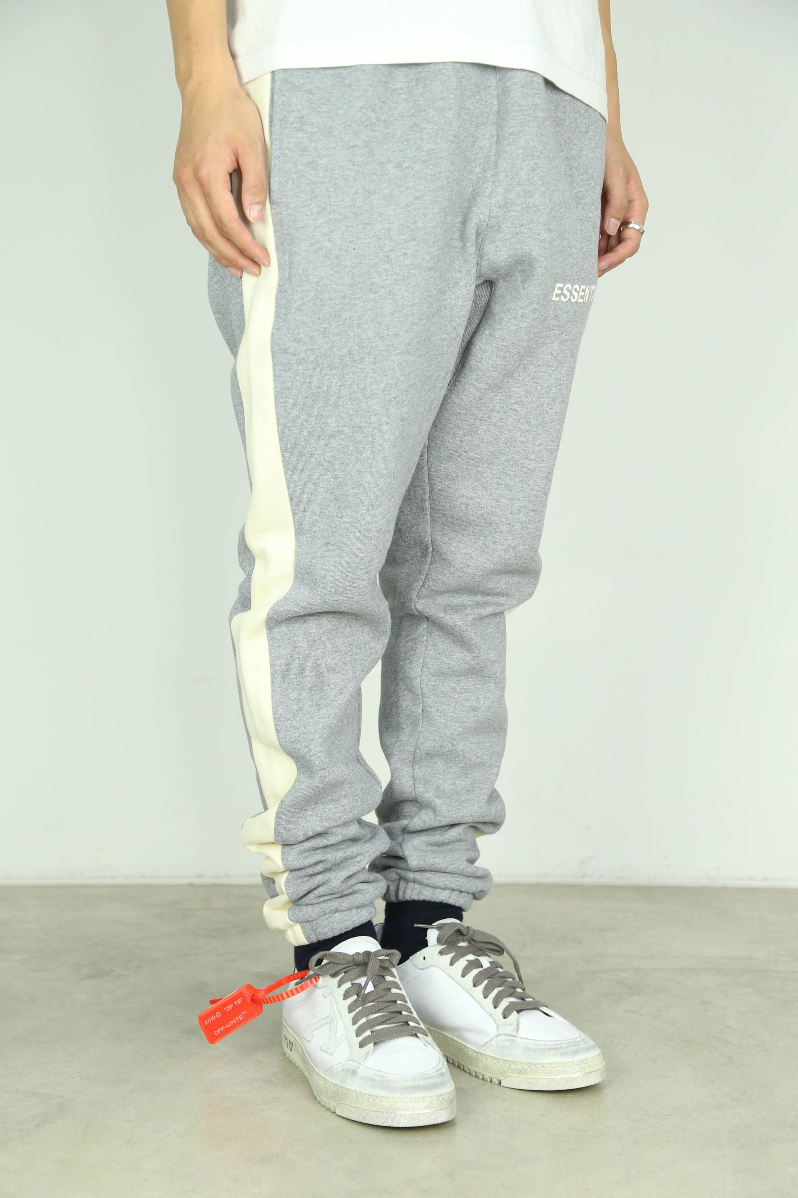 FOG ESSENTIALS - SIDE LINE SWEAT PANTS / グレー | Tempt