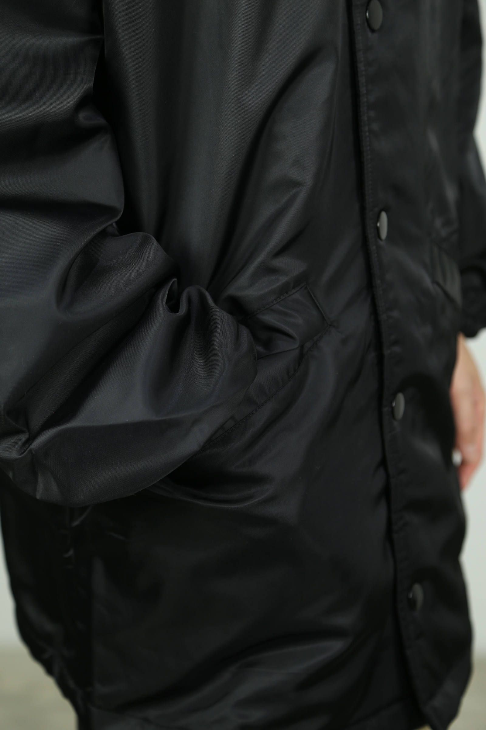 COACH JACKET / ブラック