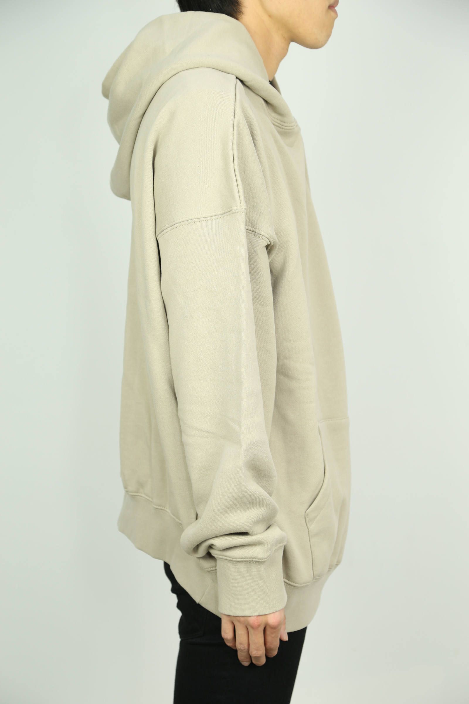 SOLID SWEAT HOODIE / タン