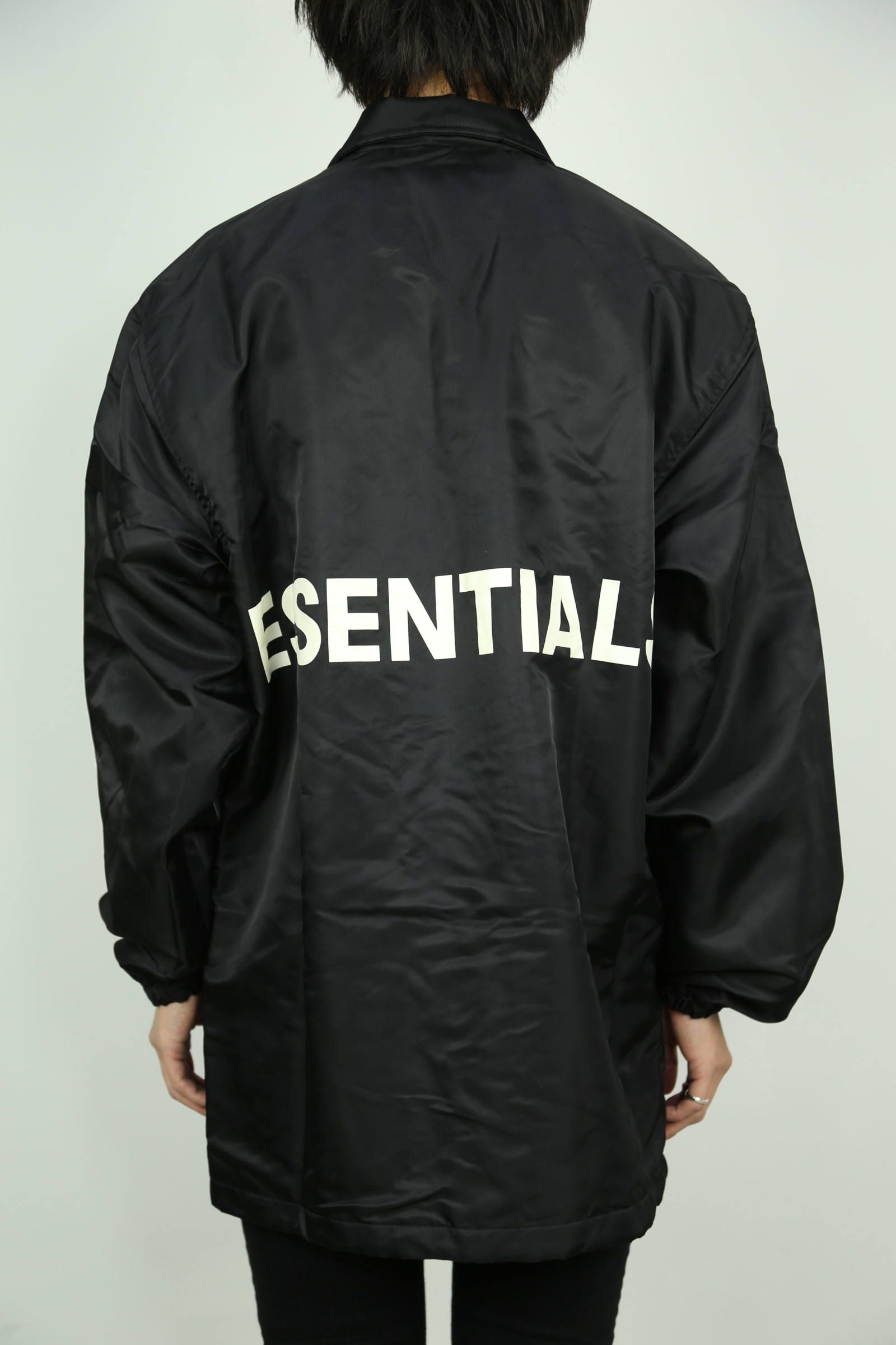 FOG ESSENTIALS - COACH JACKET / ブラック | Tempt