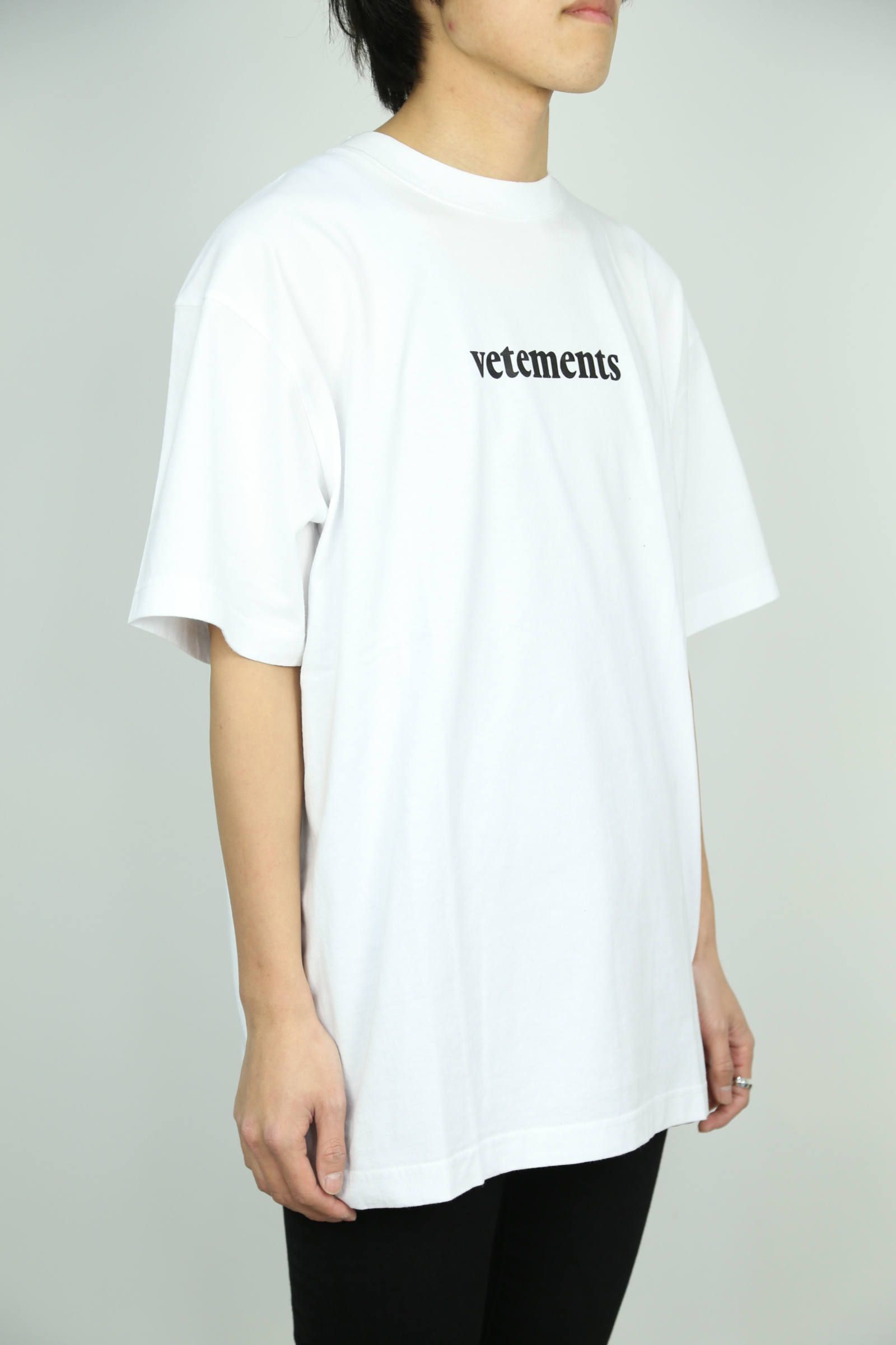 VETEMENTS STAFF Tシャツ 白 Lサイズ ヴェトモン スタッフ ...