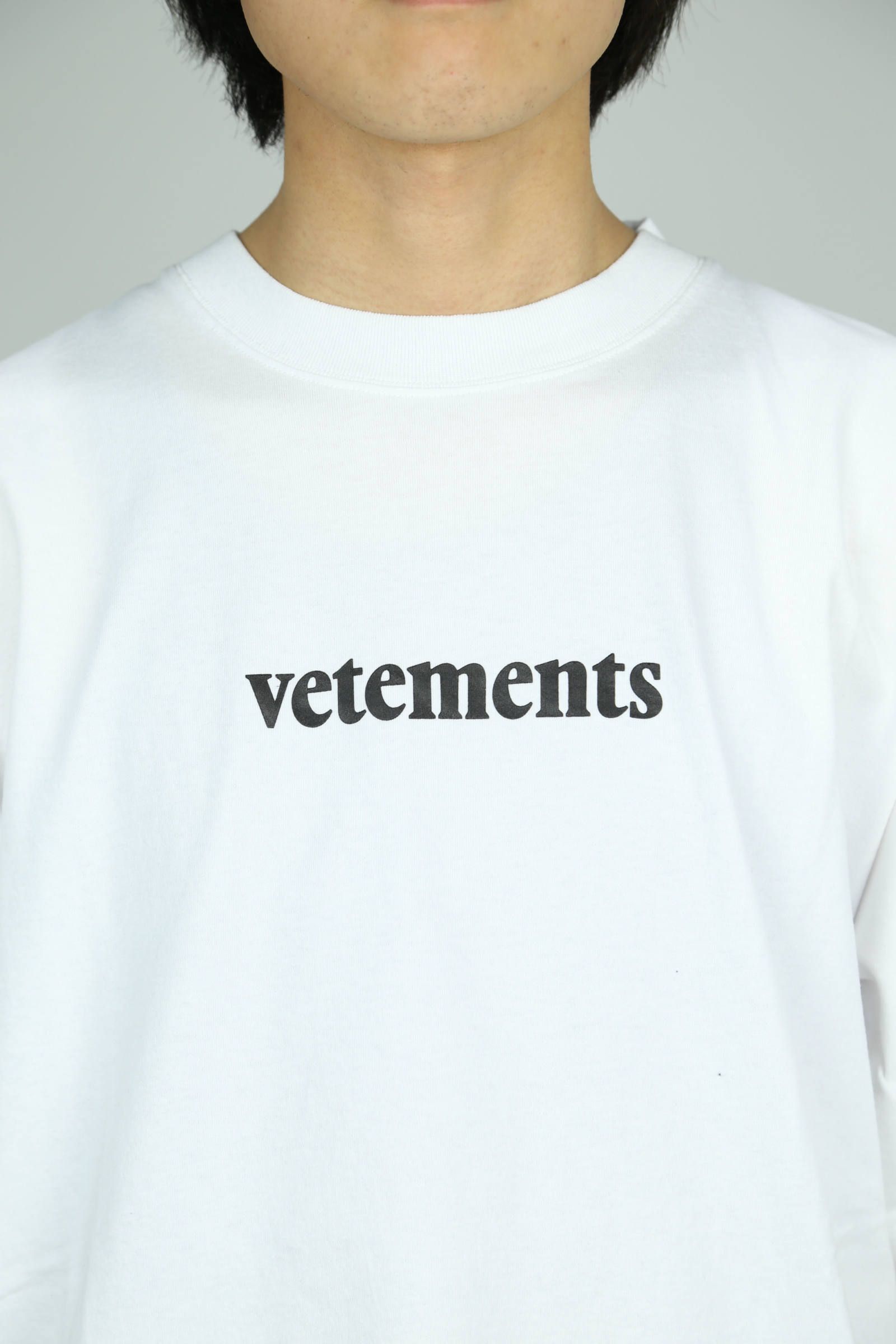 VETEMENTS (ヴェトモン) 21SS オートクチュールロゴ刺繍-