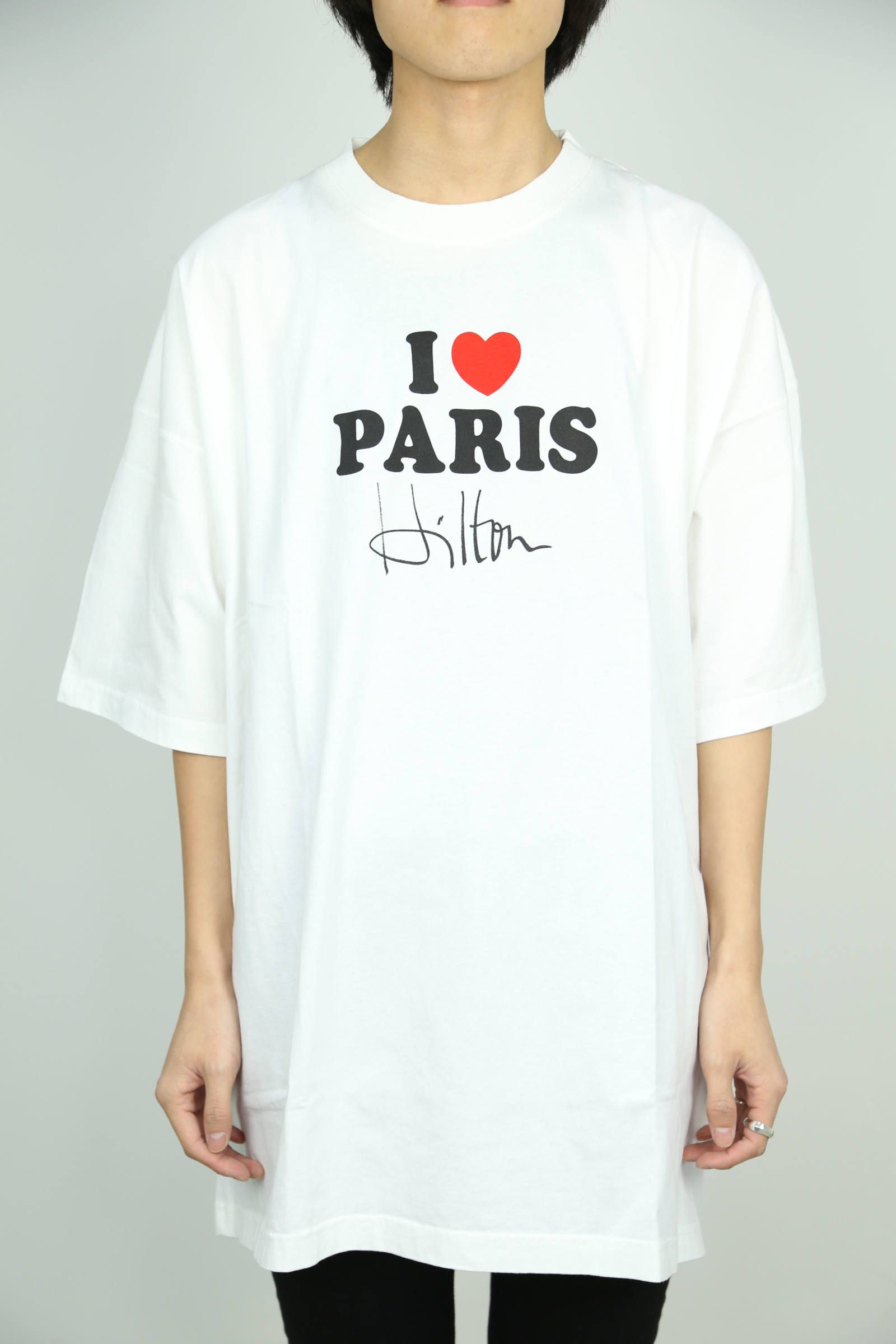 VETEMENTS - I LOVE PARIS T-SHIRTS / ホワイト | Tempt