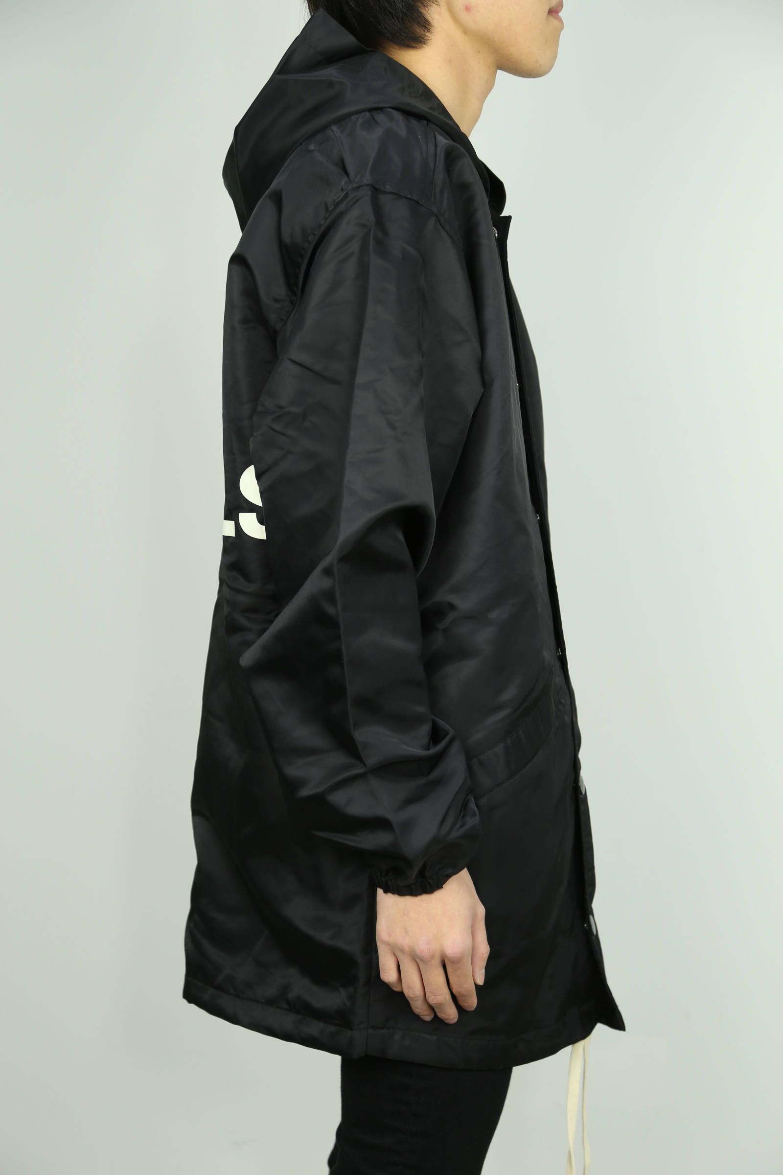 COACH JACKET HOODIE / ブラック