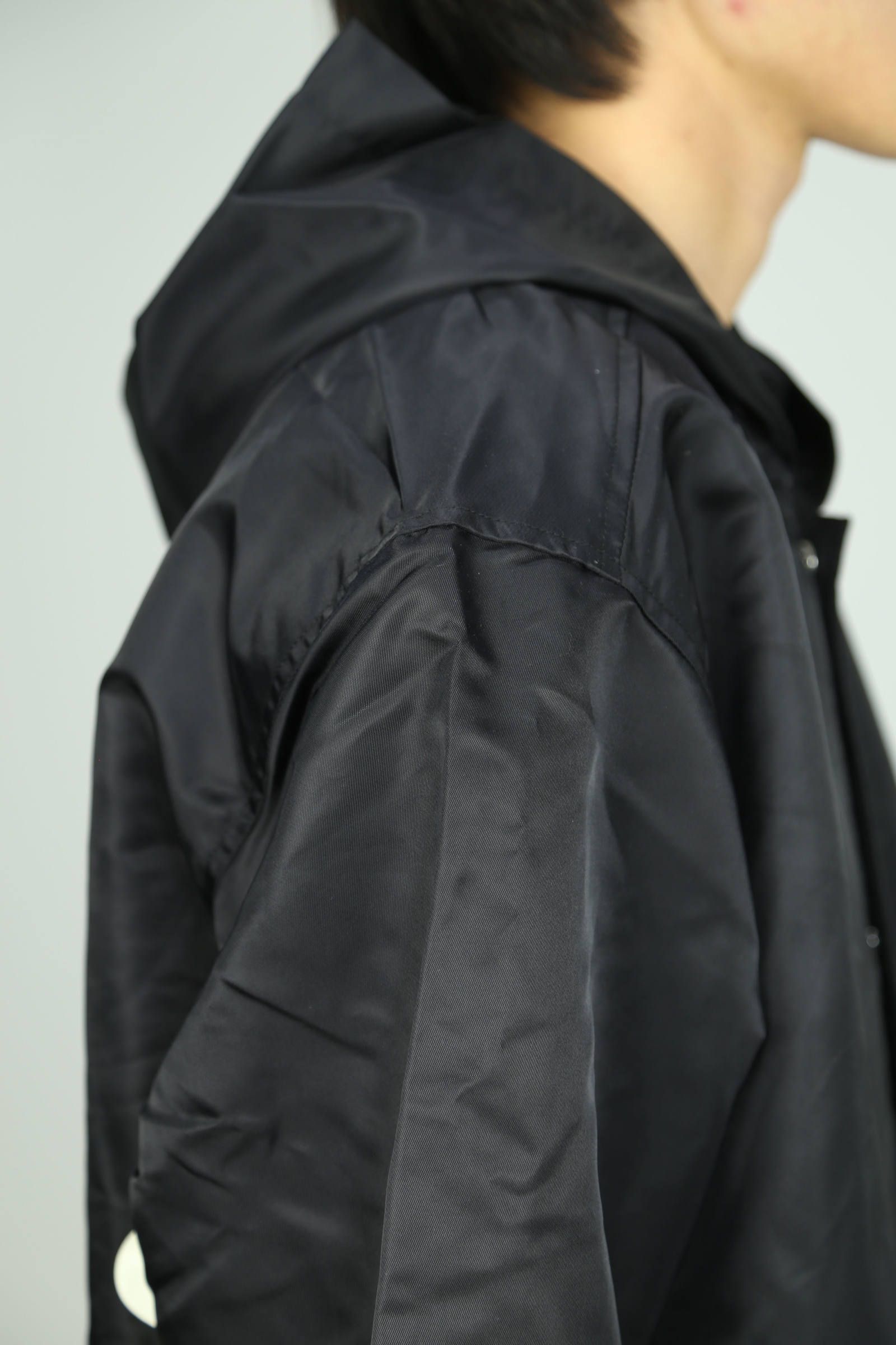 COACH JACKET HOODIE / ブラック