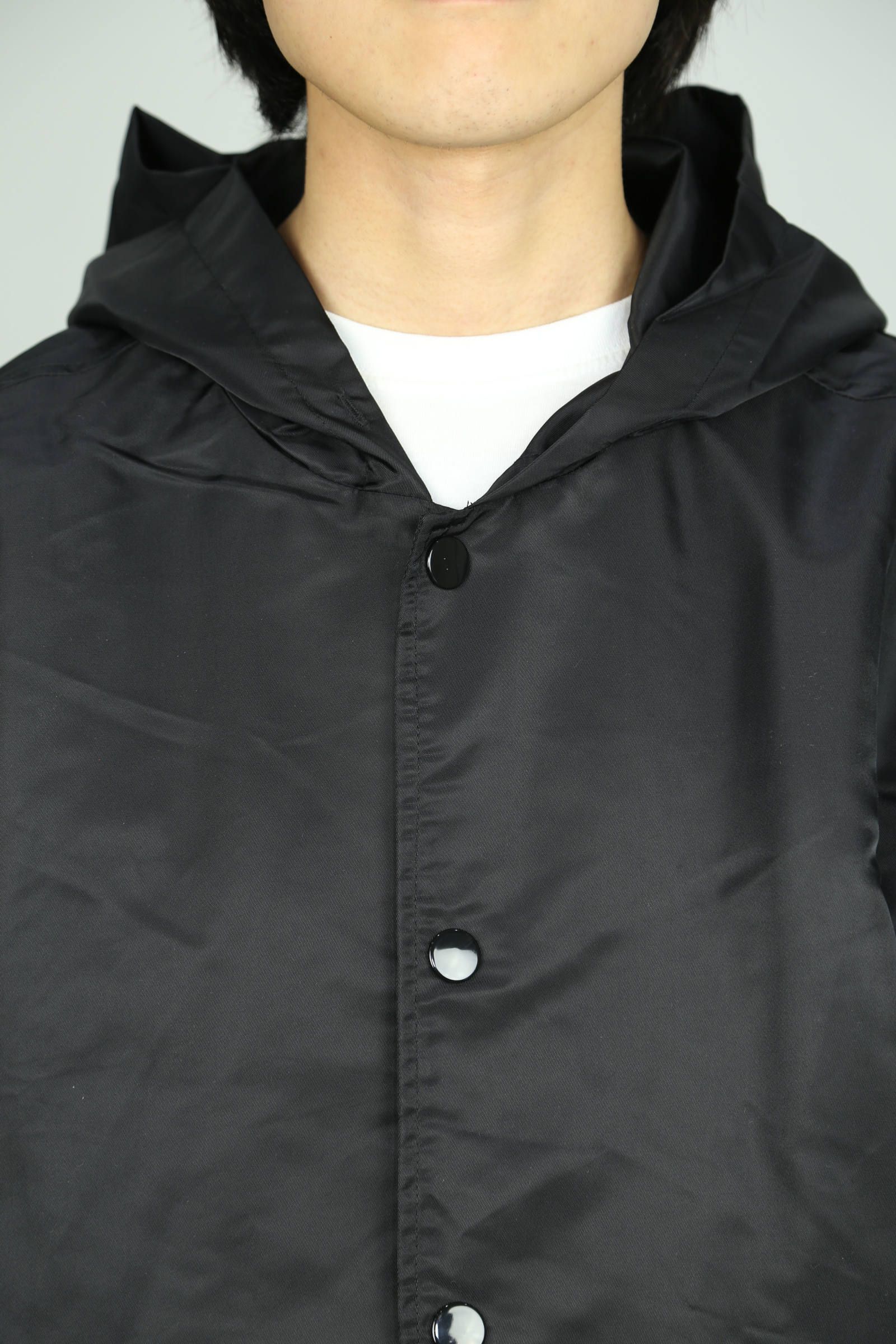 COACH JACKET HOODIE / ブラック