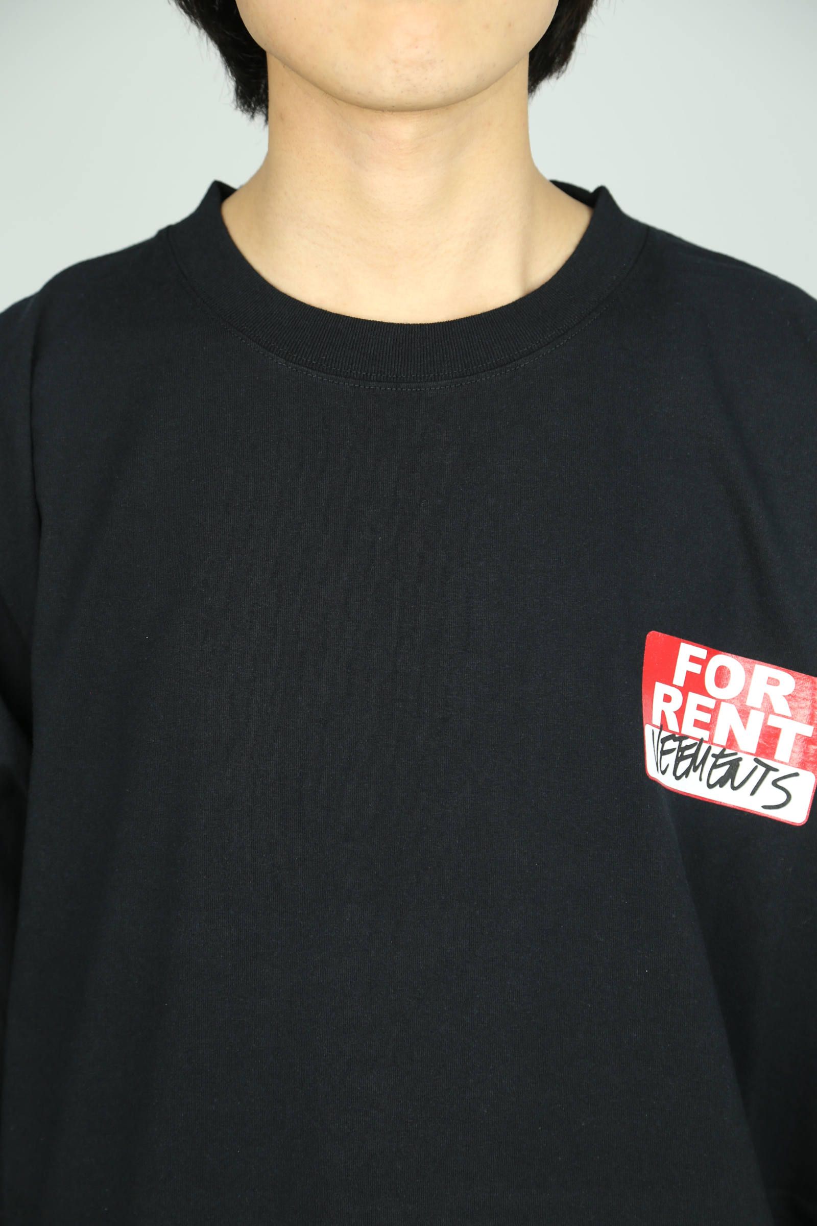 VETEMENTS - FOR RENT T-SHIRTS / ブラック | Tempt