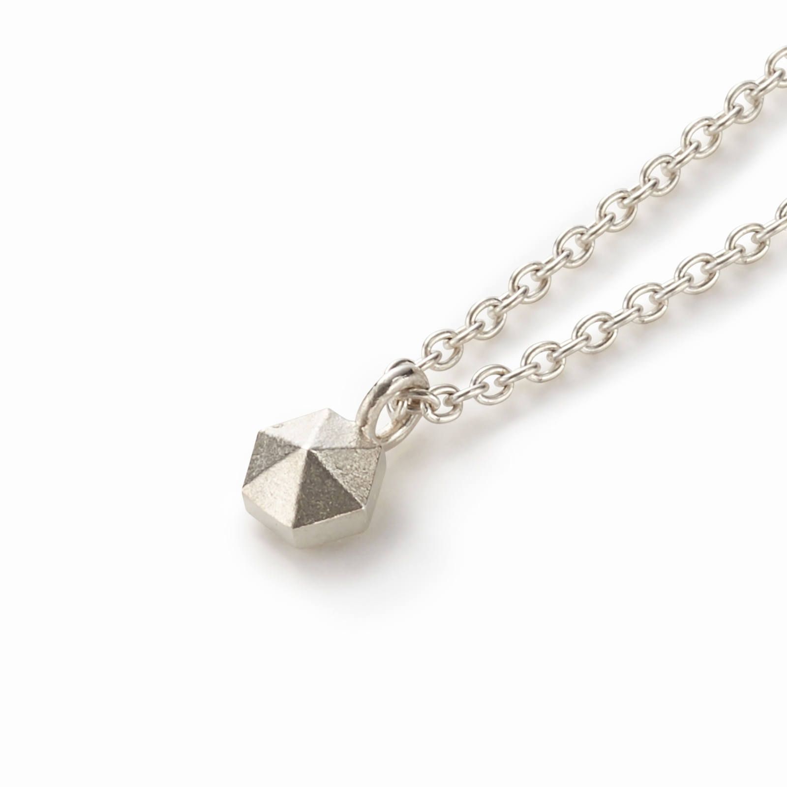 Honeycomb Studs Pendant - S / シルバー