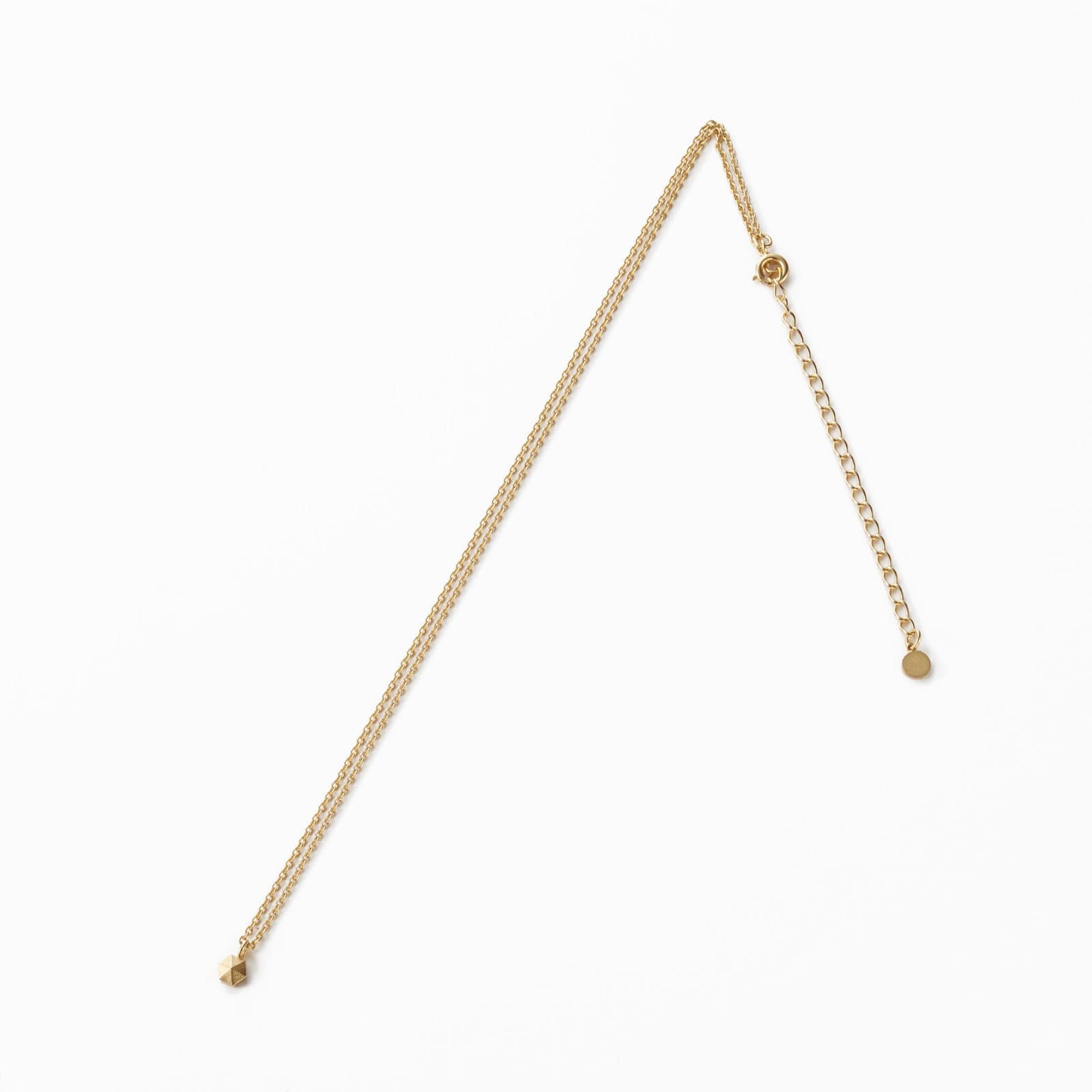 Honeycomb Studs Pendant - S / ゴールド