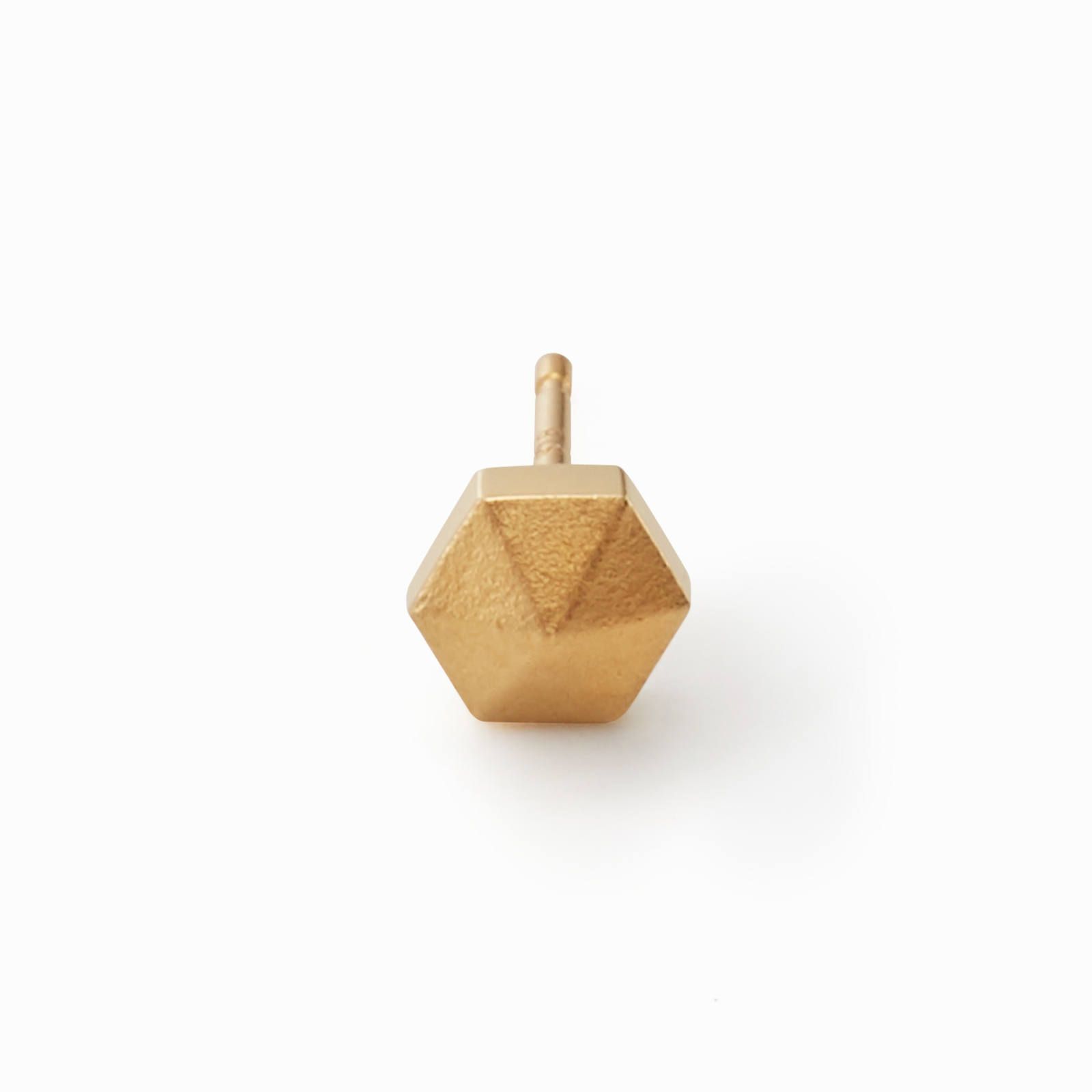 Honeycomb Studs Pierce / ゴールド