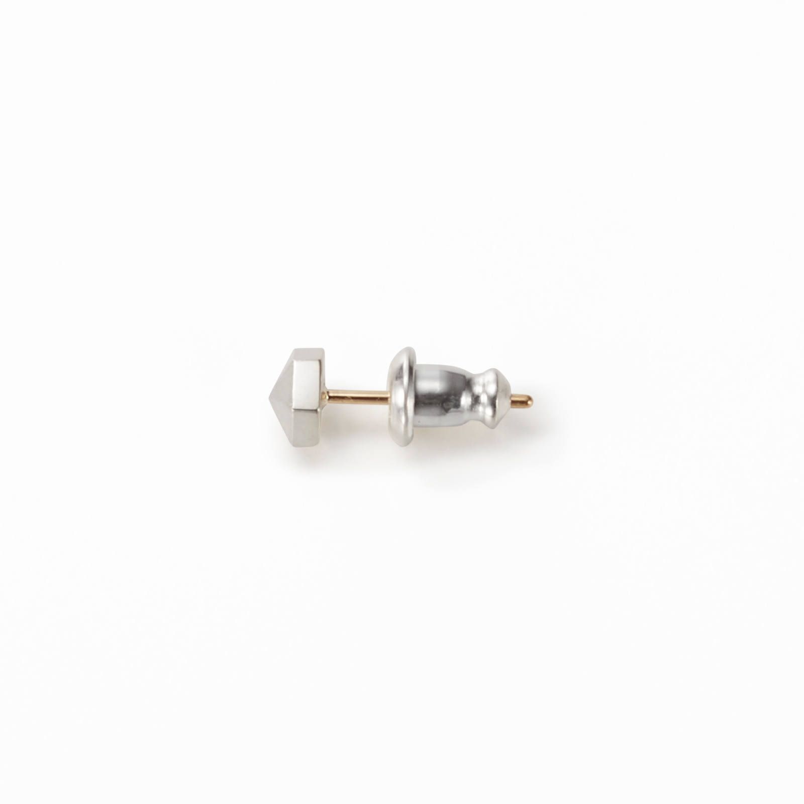 Honeycomb Studs Pierce / シルバー