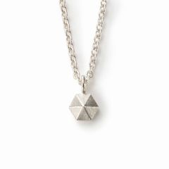 Honeycomb Studs Pendant - S / シルバー
