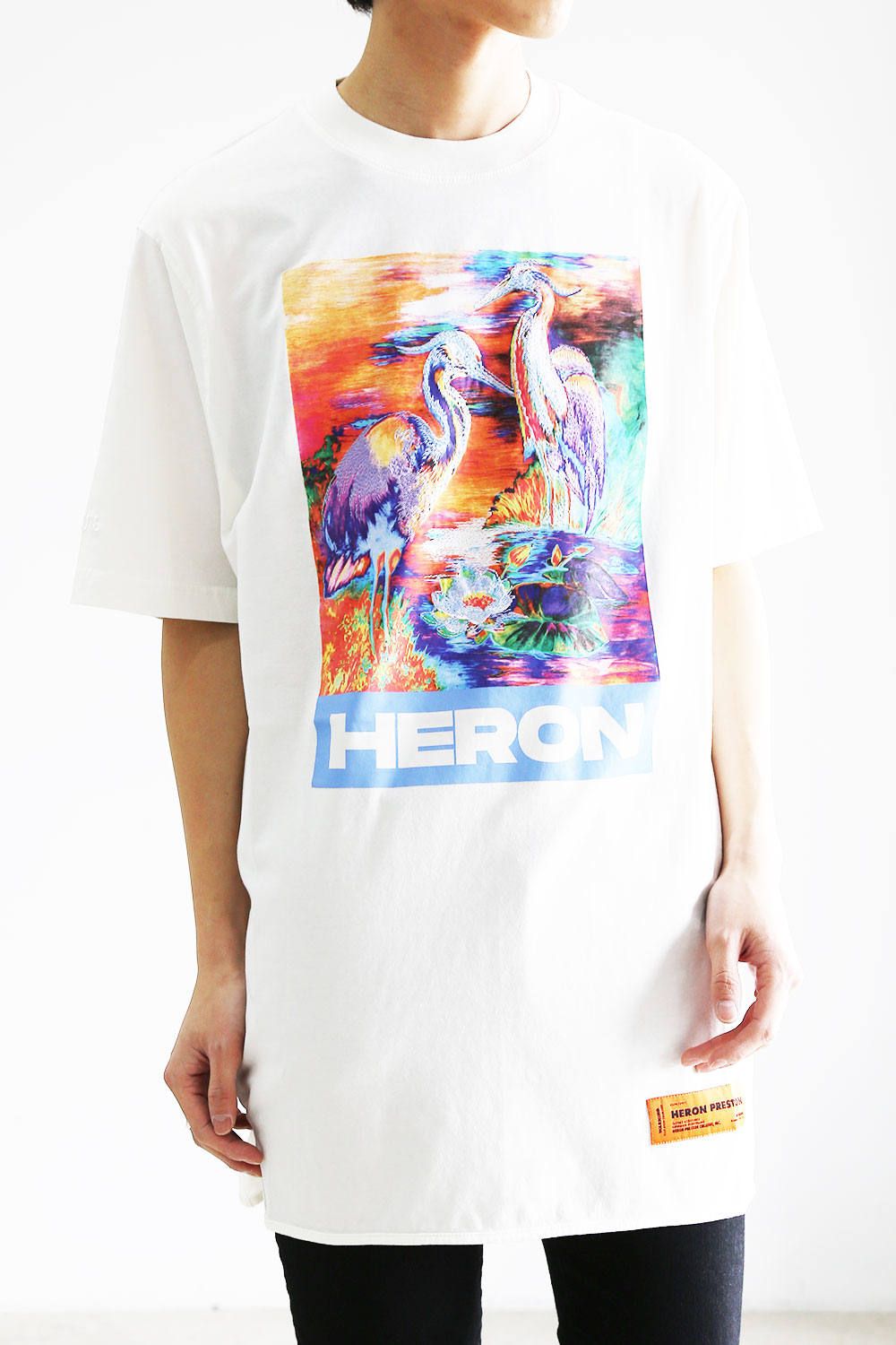 HERON PRESTON OVER TEE / S - Tシャツ/カットソー(半袖/袖なし)