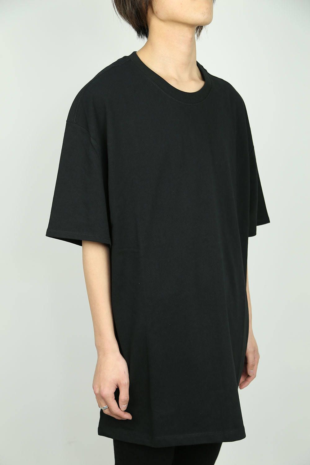 BACK LOGO S/S TEE / ブラック