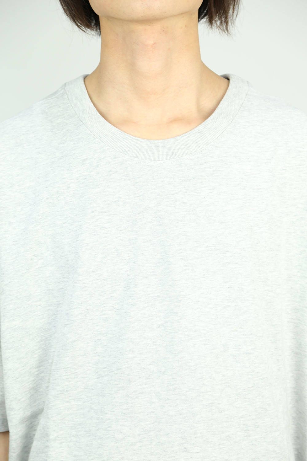 BACK LOGO S/S TEE / グレー