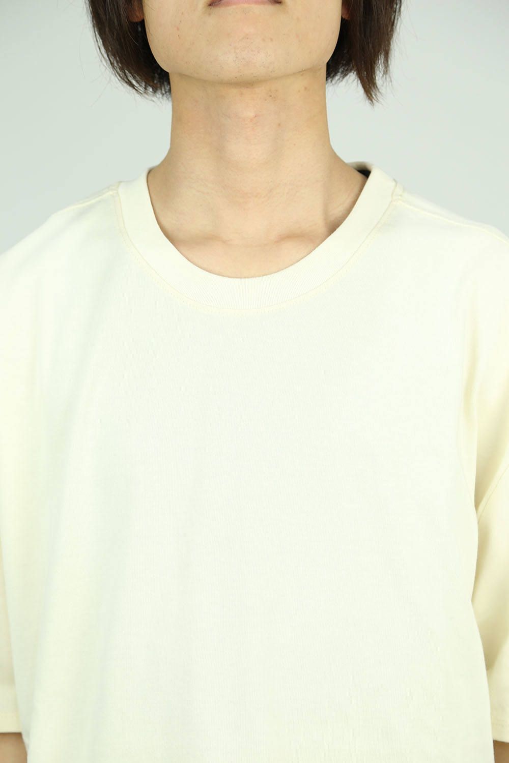 BACK LOGO S/S TEE / クリーム