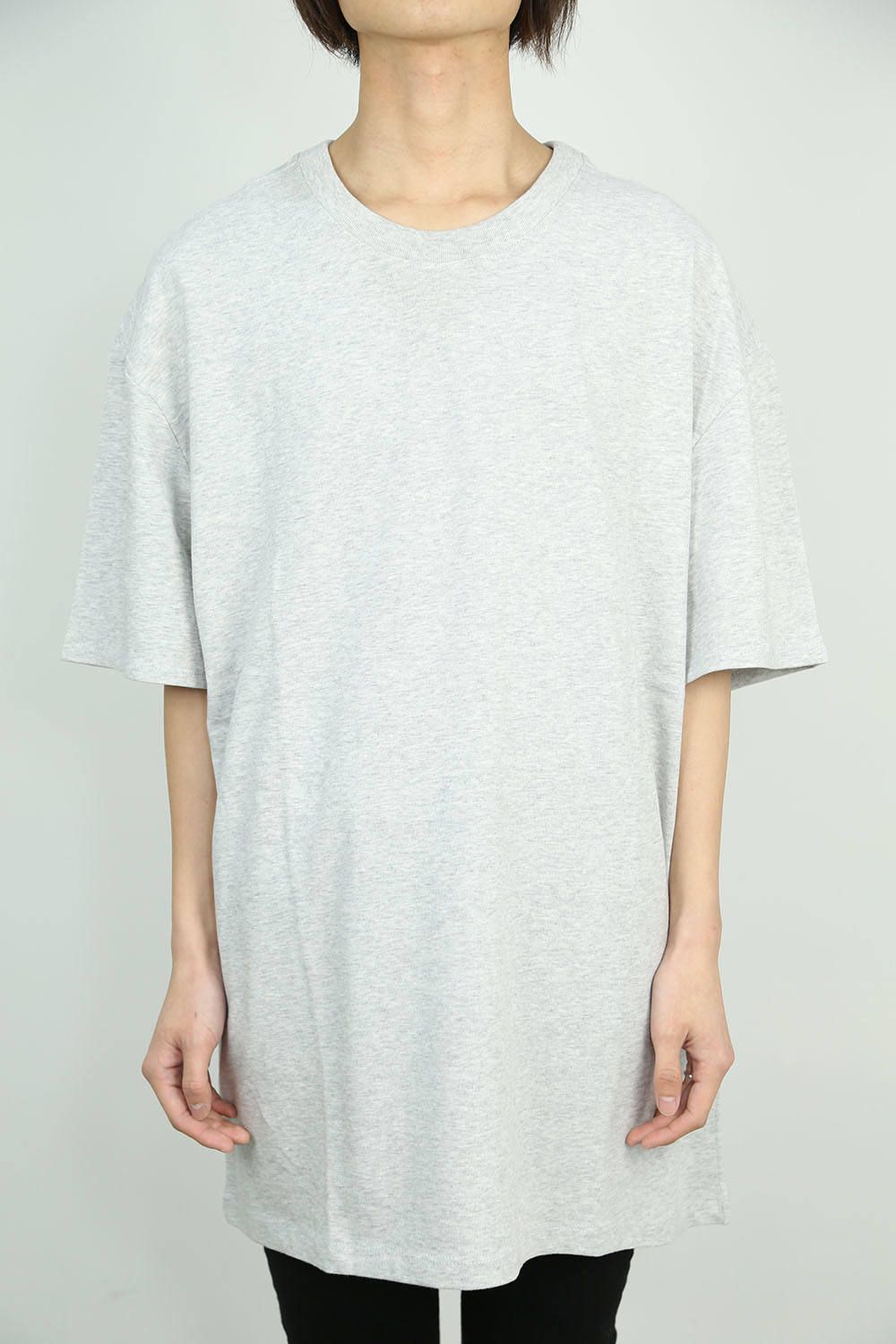 BACK LOGO S/S TEE / グレー