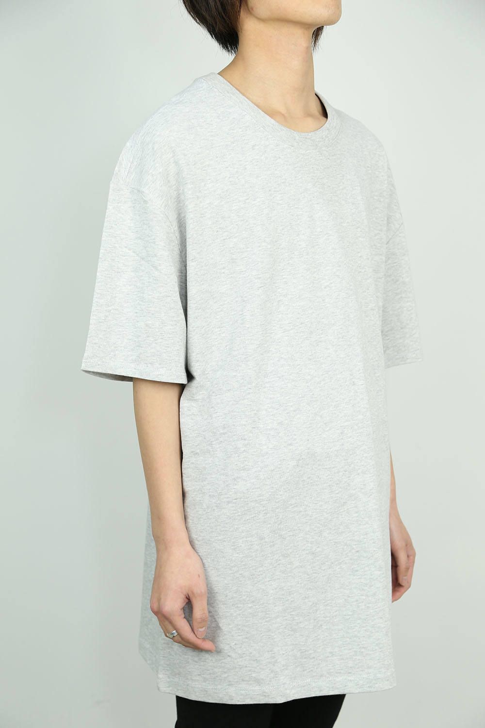 BACK LOGO S/S TEE / グレー