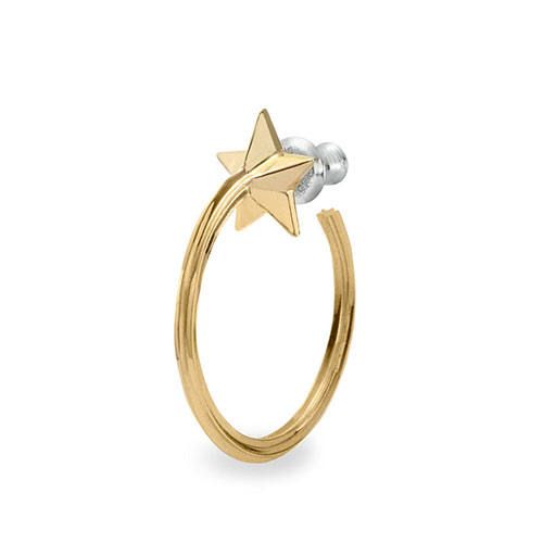 Star Ring Pierce / Gold