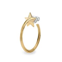 Star Ring Pierce / Gold