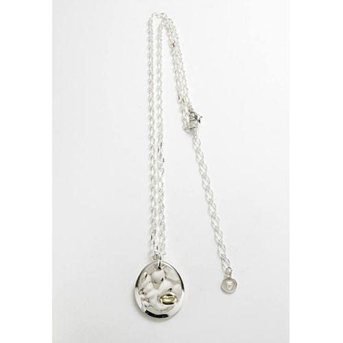 Flat Oval Pendant