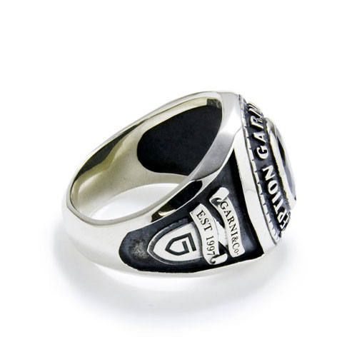 GARNI - Ism College Ring - L / ブラック | Tempt