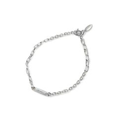 Mix Chain Bracelet No.2 / シルバー