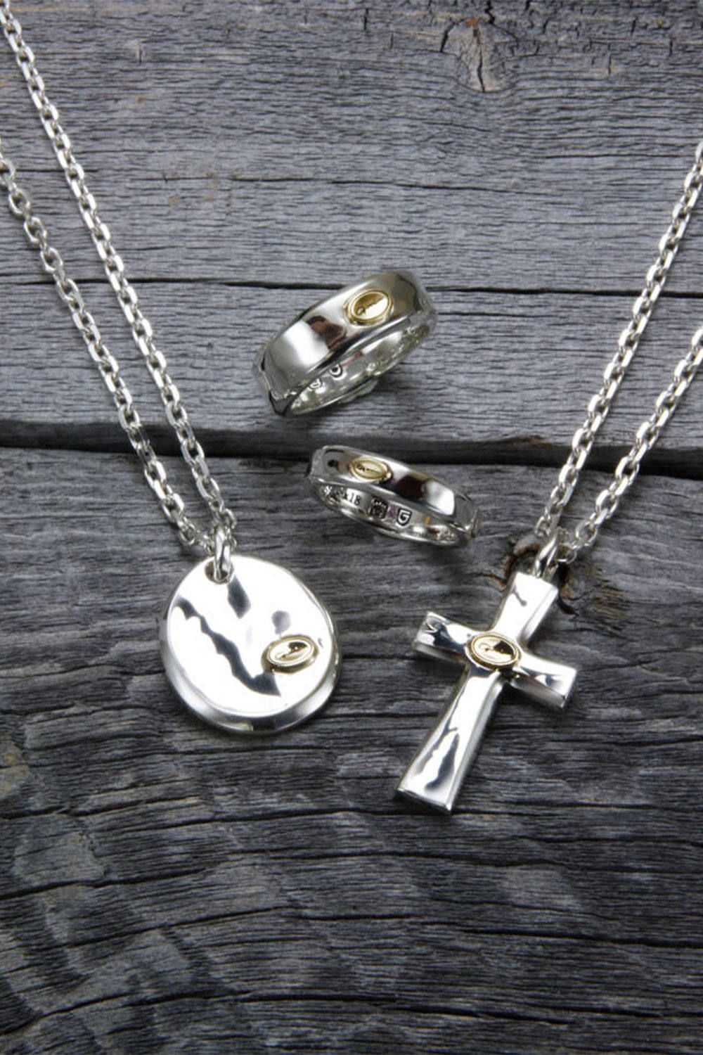 アクセサリー GARNI VIRGOwearworks】GARNI×VIRGOwearworks「CROSS V GEM」 - V