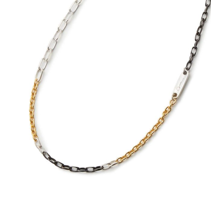 GARNI - Mix Chain Necklace No.2 / シルバー | Tempt