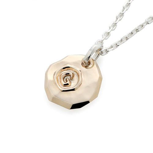 G Stamp Chip Pendant - L - Combi