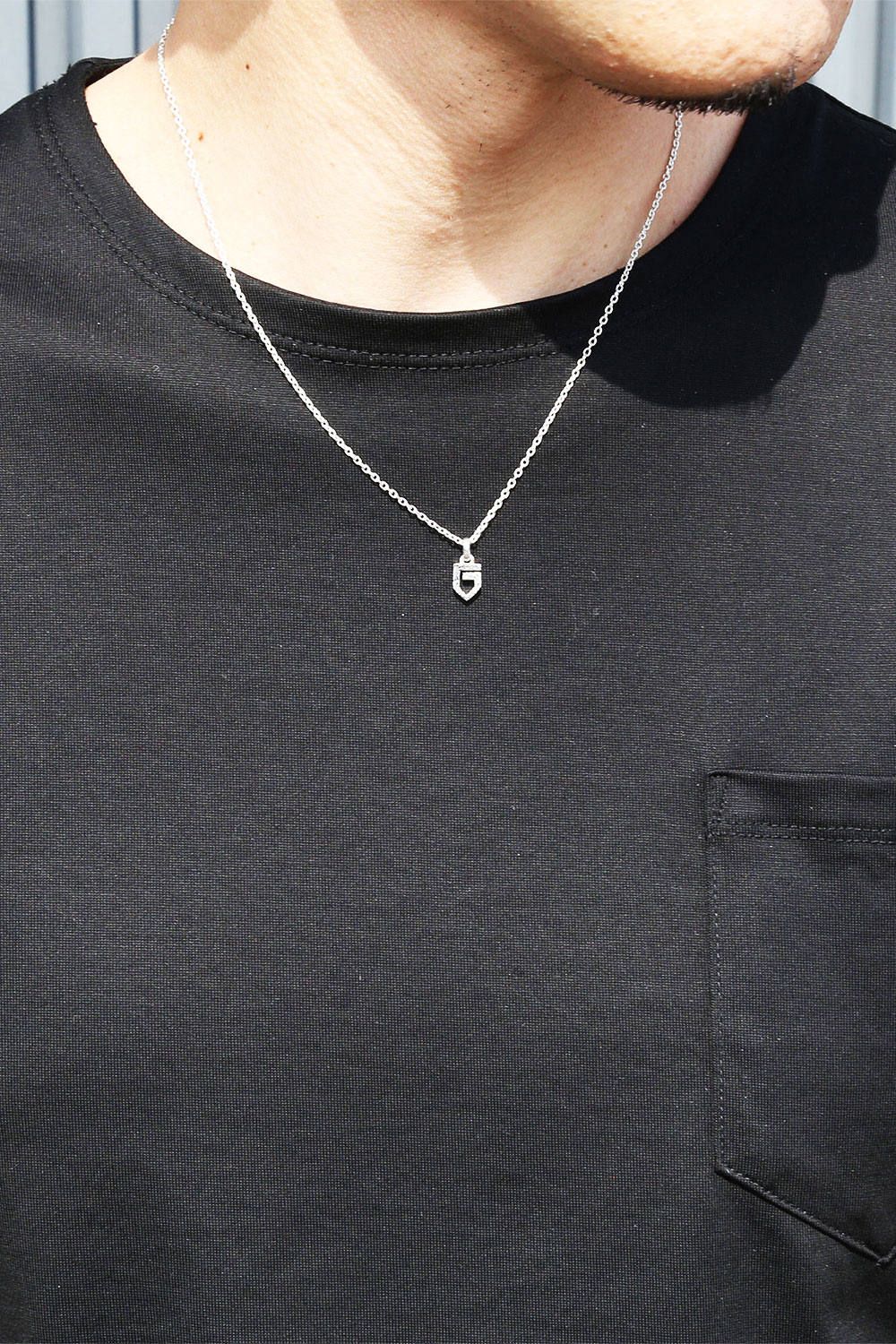 GARNI V.P G Pendant-L / ブラック ガルニ ネックレス GARNI - V.P G Pendant-S / ブラック | Tempt