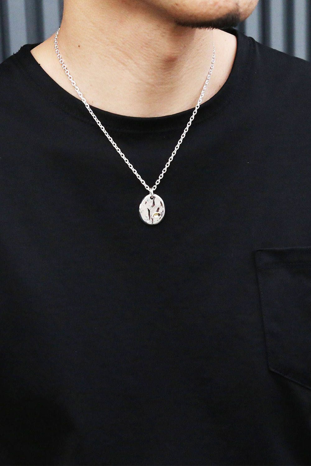 Flat Oval Pendant