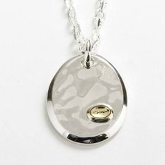 Flat Oval Pendant