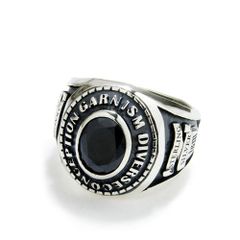 Ism College Ring - L / ブラック