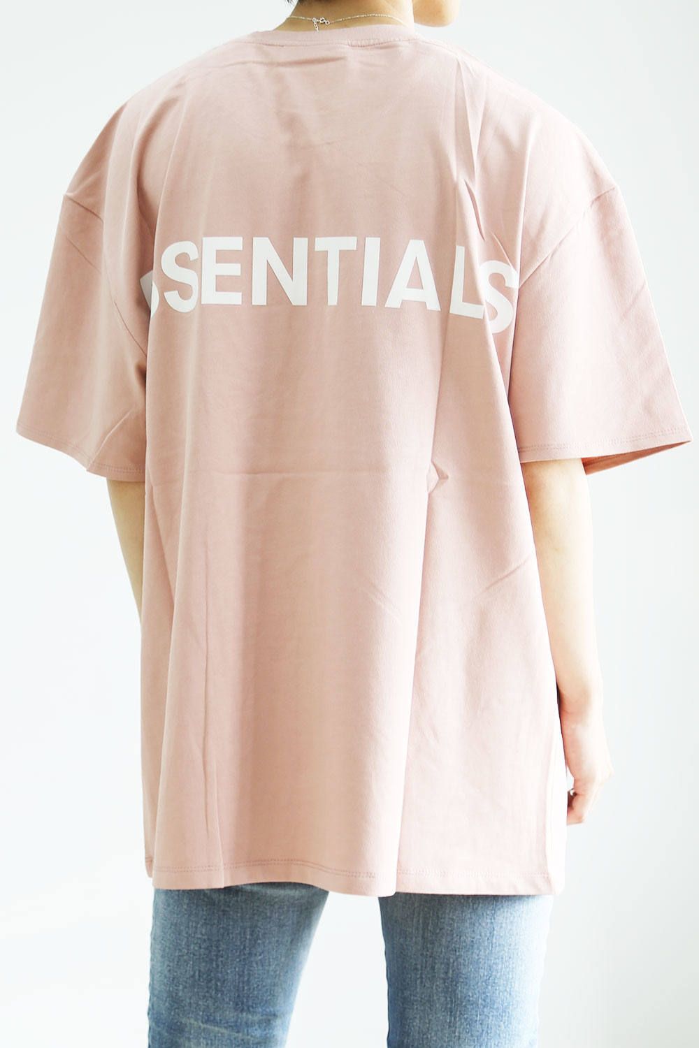 FOG ESSENTIALS - REFLECTOR LOGO S/S TEE / ピンク | Tempt