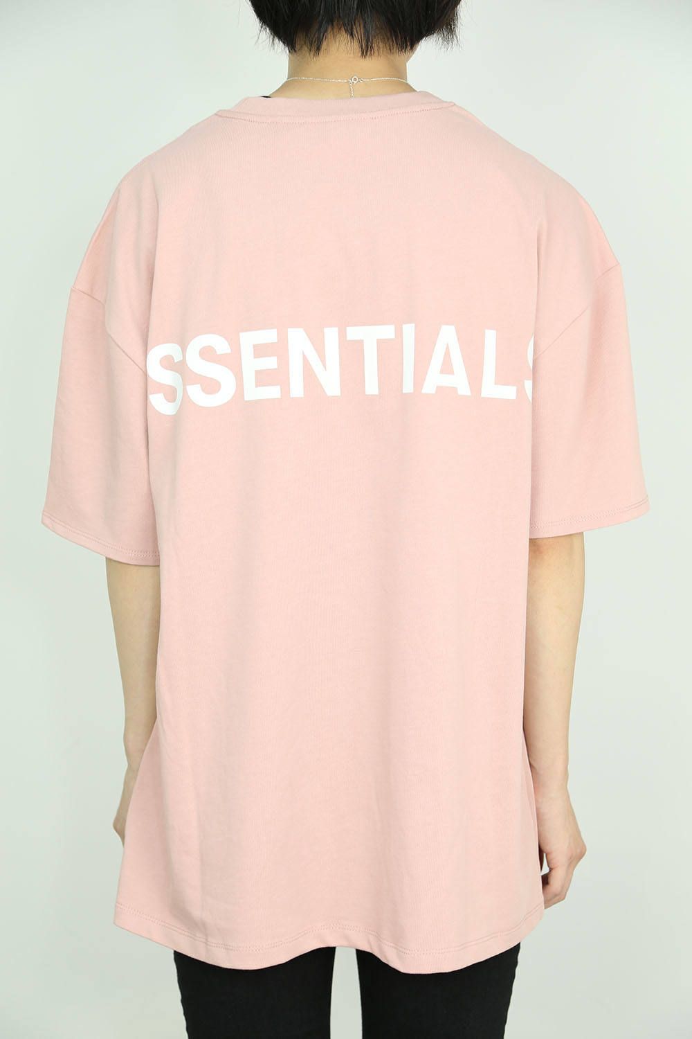 REFLECTOR LOGO S/S TEE / ピンク