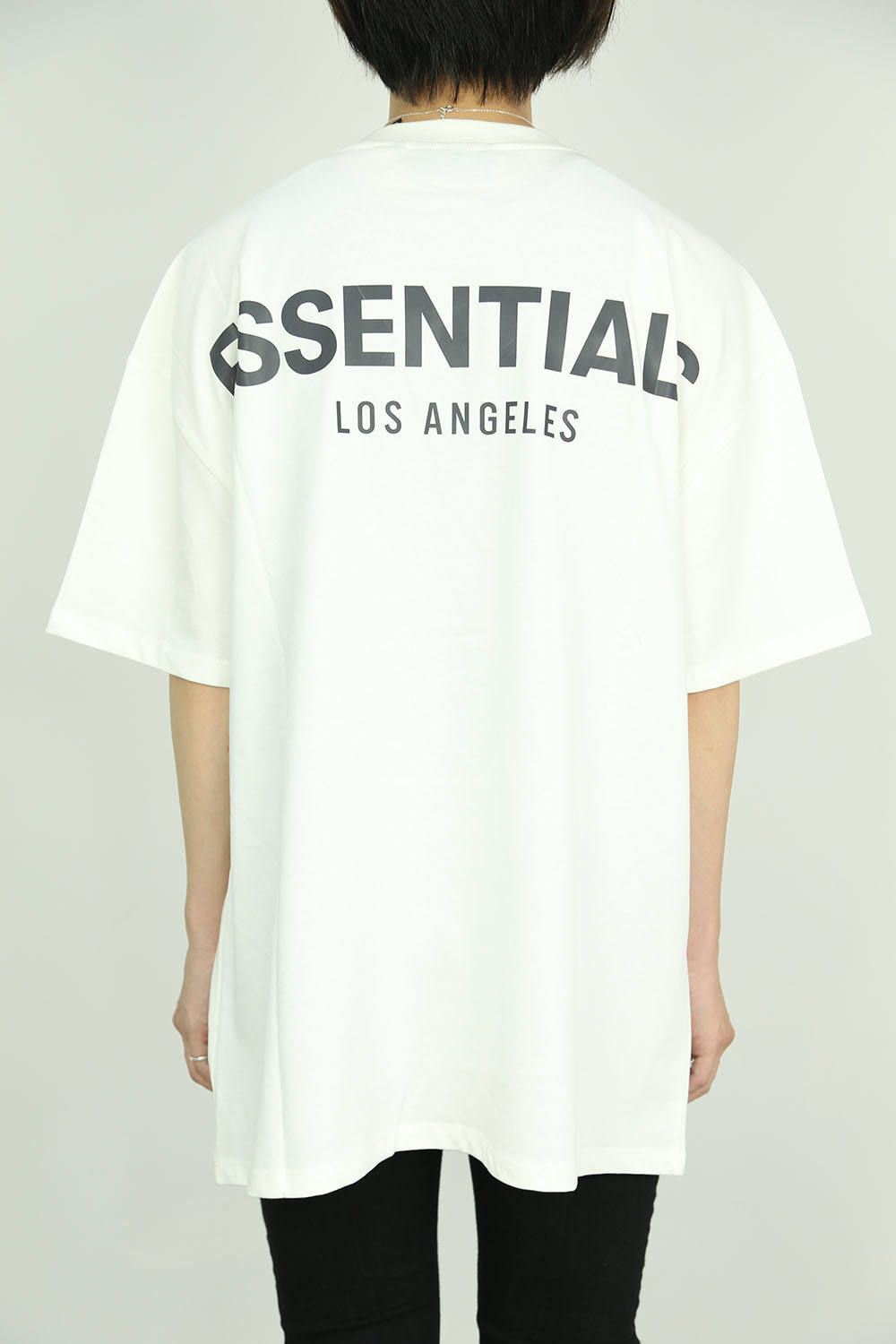 FOG エッセンシャルズ ロサンゼルス LA Tシャツ 灰 S