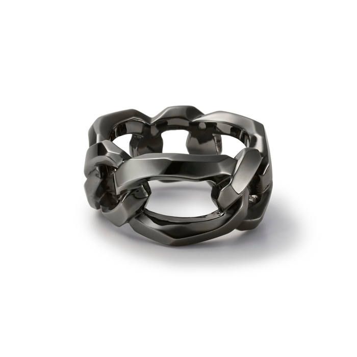 GARNI - Chain Ring No.2 / ブラック | Tempt