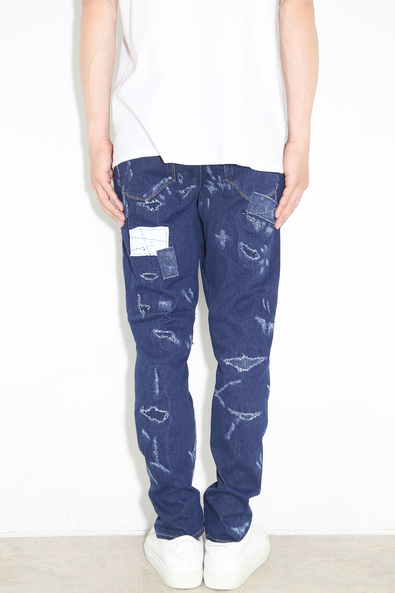 【人気定番商品】MICK DENIM JERSEY / ダークインディゴリメイク
