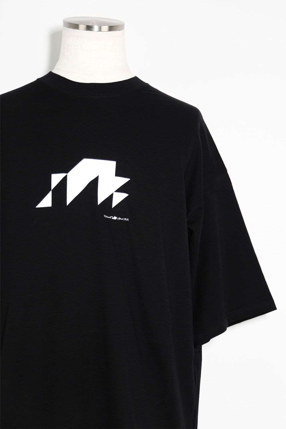 919ナンバープリントオーバーサイズTシャツ / 919 Print Over Sized T-Shirts / ブラック / ag-3010-1