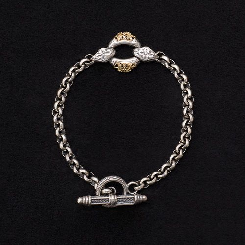 Garden Shadows Small Link Braceletet / GB017