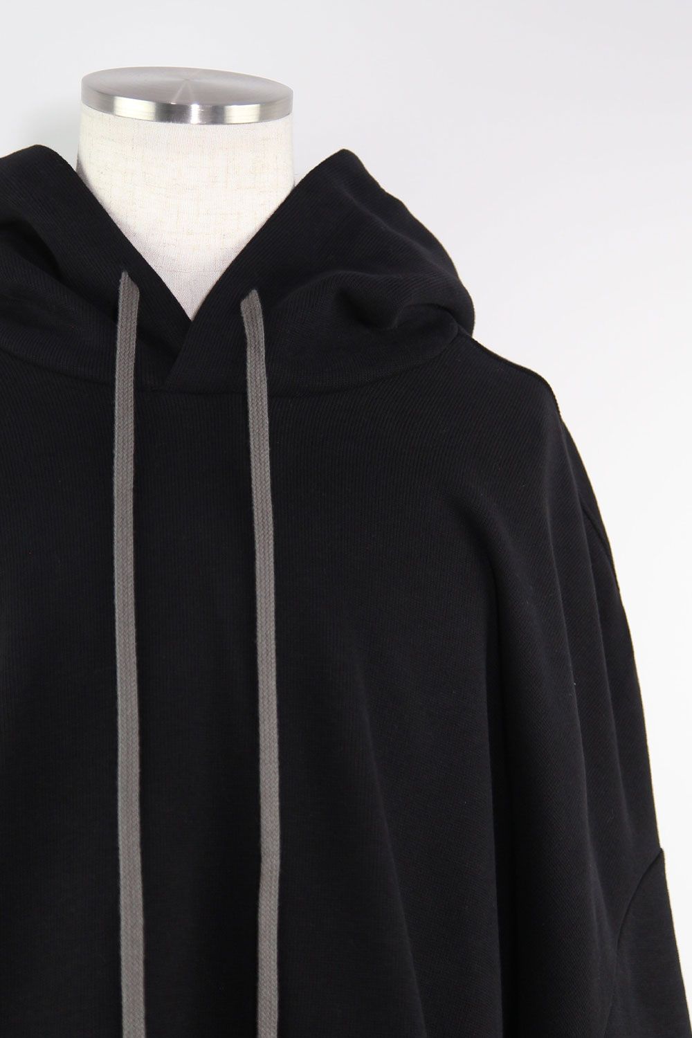 ドルマンフーディーニットプルオーバー / Dolman Hoodie Knit Pullover / ブラック