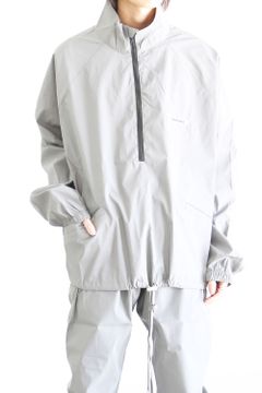 HALF ZIP TRACK JACKET / シルバー