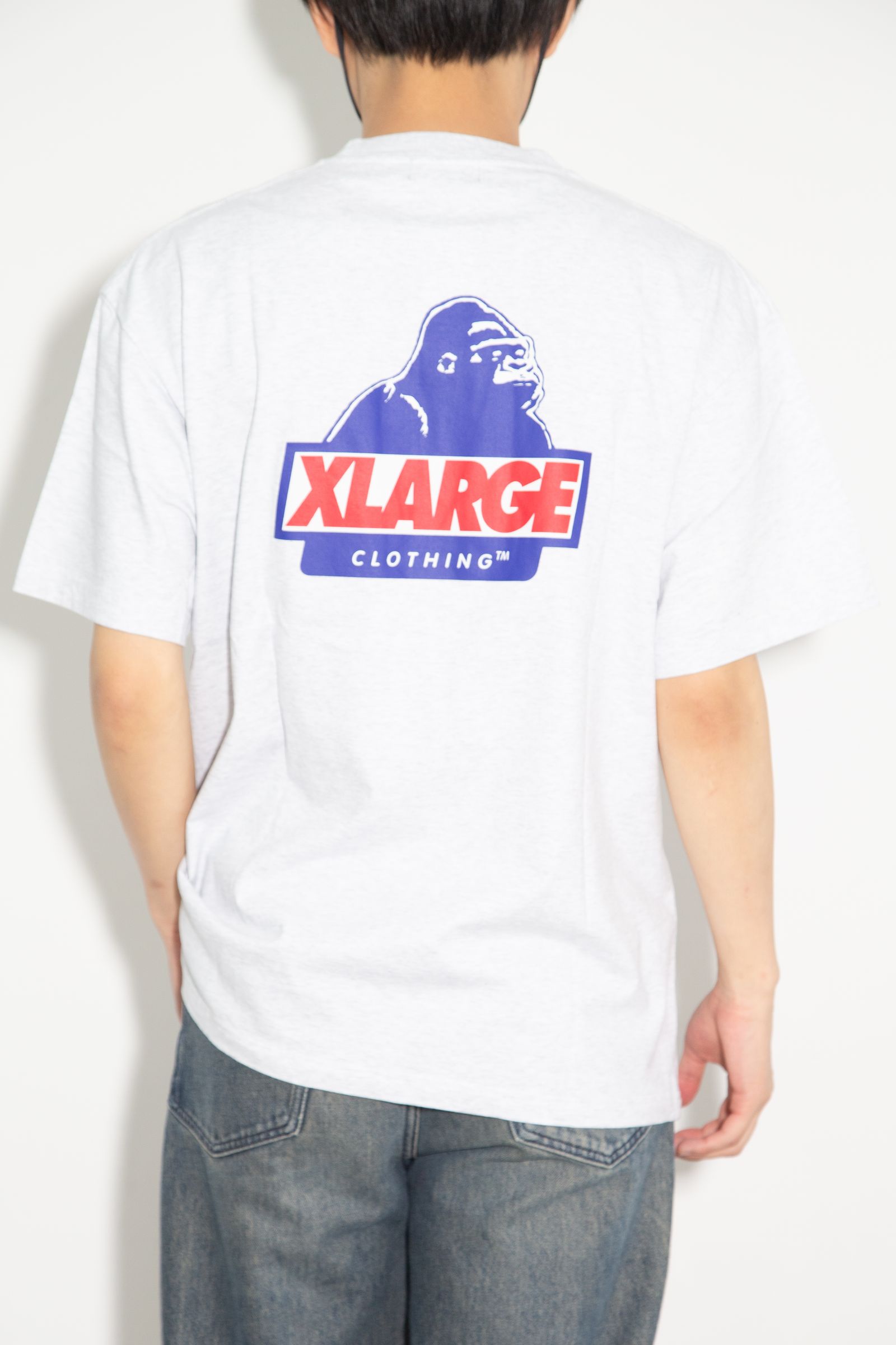 SLANTED OG S/S TEE / アッシュ