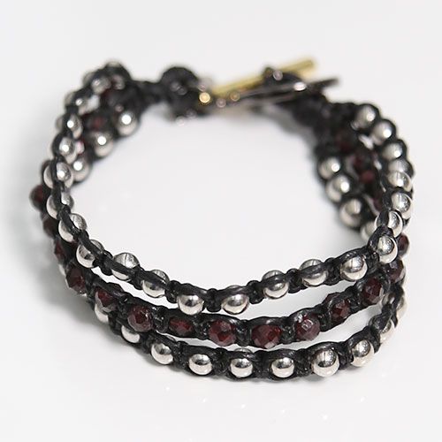 バブルアローズブレスレット B / BUBBLE ARROWS BRACELET / B