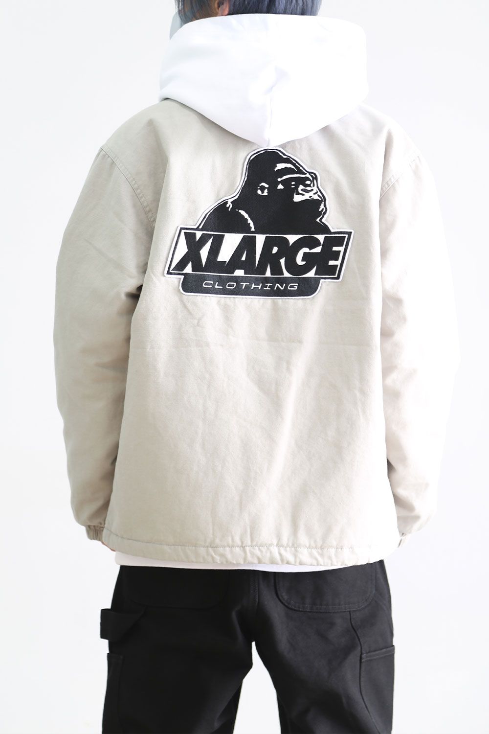 XLARGE - OG DUCK COACH JACKET / グレー | Tempt