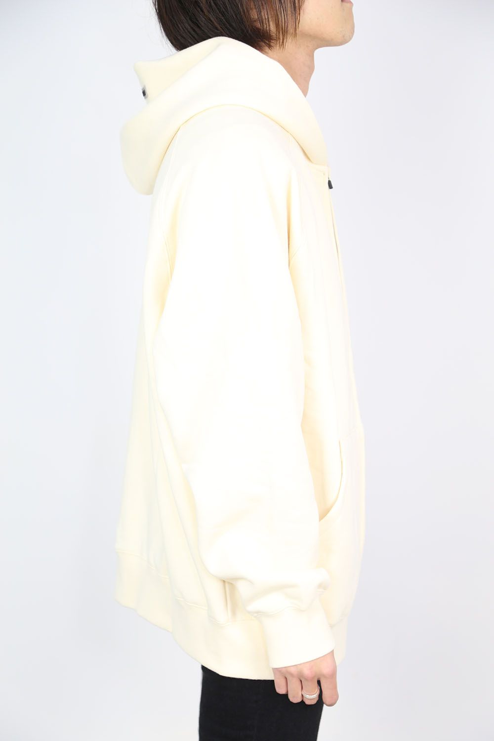 FULL ZIP HOODIE / クリーム